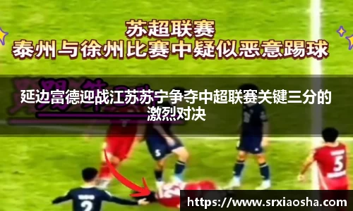 延边富德迎战江苏苏宁争夺中超联赛关键三分的激烈对决
